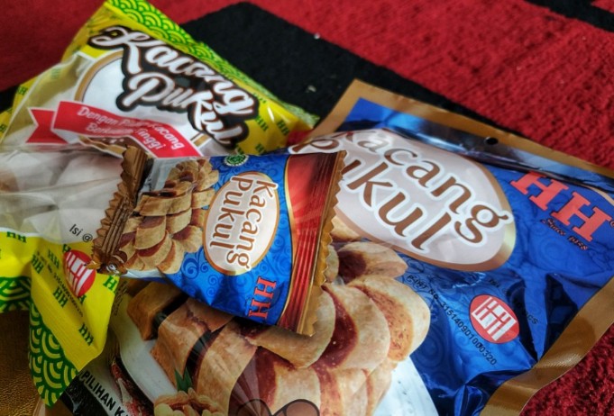 Kacang Pukul, jajanan legendaris dari Bagansiapiapi yang jadi Oleh-oleh wajib bagi pemudik (foto/riki)
